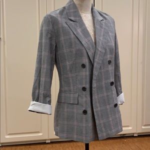 Plaid blazer